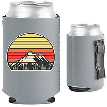 Load image into Gallery viewer, Retro Mountains Magnetic Can Coolie