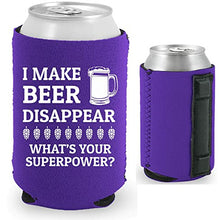 Load image into Gallery viewer, I Make Beer Disappear Magnetic Can Coolie