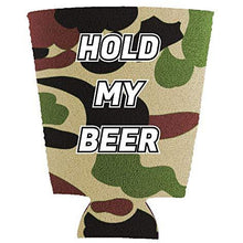 Load image into Gallery viewer, Hold My Beer Pint Glass Coolie