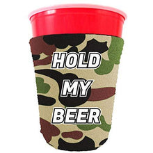 Load image into Gallery viewer, Hold My Beer Pint Glass Coolie