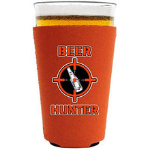 Load image into Gallery viewer, Beer Hunter Pint Glass Coolie