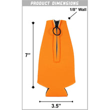 Load image into Gallery viewer, Buffalo Check Flannel Print Beer Bottle Coolie