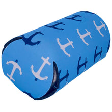 Load image into Gallery viewer, Anchor Nautical Pattern 16 oz Can Coolie