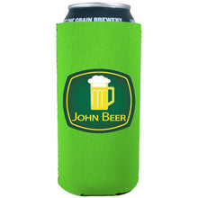 Load image into Gallery viewer, John Beer 16 oz. Can Coolie