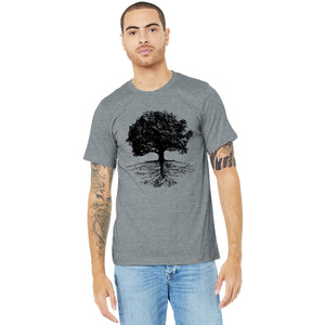 Tree with Roots T Shirt