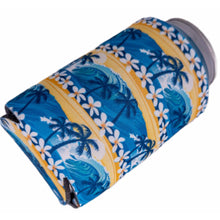 Load image into Gallery viewer, Waves Tropical Beach Pattern Can Coolie