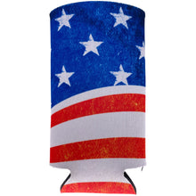 Load image into Gallery viewer, American Flag Vintage 16 oz. Can Coolie
