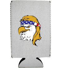 Load image into Gallery viewer, Bald Eagle Mullet 16 oz. Can Coolie