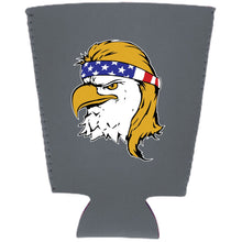 Load image into Gallery viewer, Bald Eagle Mullet Neoprene Pint Glass Coolie