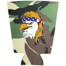 Load image into Gallery viewer, Bald Eagle Mullet Neoprene Pint Glass Coolie