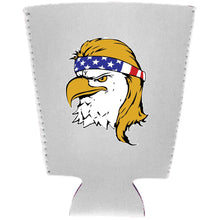 Load image into Gallery viewer, Bald Eagle Mullet Neoprene Pint Glass Coolie