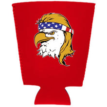 Load image into Gallery viewer, Bald Eagle Mullet Neoprene Pint Glass Coolie