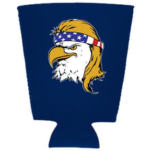 Load image into Gallery viewer, Bald Eagle Mullet Neoprene Pint Glass Coolie