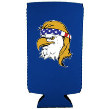 Load image into Gallery viewer, Bald Eagle Mullet Slim Can Coolie