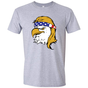 Bald Eagle Mullet Funny T Shirt
