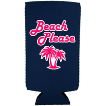 Load image into Gallery viewer, Beach Please Slim Can Coolie