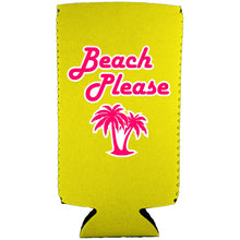 Load image into Gallery viewer, Beach Please Slim Can Coolie