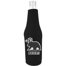 Load image into Gallery viewer, Beer Bear Beer Bottle Coolie