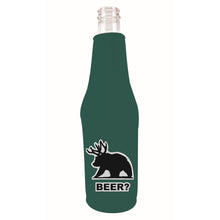 Load image into Gallery viewer, Beer Bear Beer Bottle Coolie
