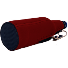 Load image into Gallery viewer, Retro Mountains Bottle Coolie with Opener Attached