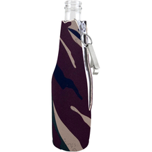 Load image into Gallery viewer, Kiss My Bass Beer Bottle Coolie with Opener Attached