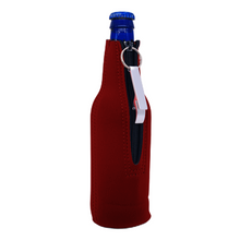 Load image into Gallery viewer, Beer Proof Beer Bottle Coolie w/Opener