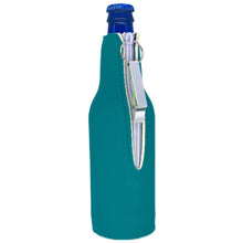 Load image into Gallery viewer, Mountain Bear Beer Bottle Coolie with Opener Attached