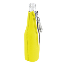 Load image into Gallery viewer, I Like Big Putts and I Cannot Lie Beer Bottle Coolie With Opener