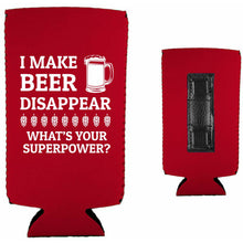 Load image into Gallery viewer, I Make Beer Disappear Magnetic Slim Can Coolie