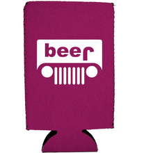 Load image into Gallery viewer, Beer jeep 16 oz. Can Coolie