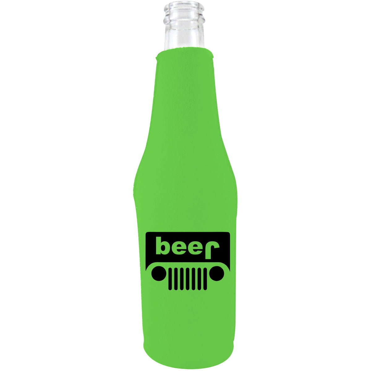http://cooliejunction.com/cdn/shop/products/beer-jeep-bottle-koozie-bright-green_1200x1200.jpg?v=1667238511