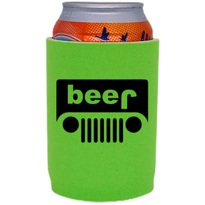 Beer jeep Full Bottom Can Coolie