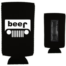 Load image into Gallery viewer, Beer jeep Magnetic Slim Can Coolie