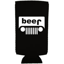Load image into Gallery viewer, Beer jeep Slim Can Coolie
