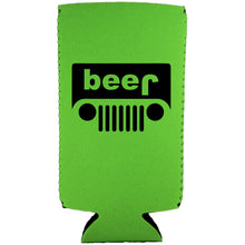 Load image into Gallery viewer, Beer jeep Slim Can Coolie