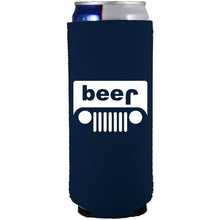 Load image into Gallery viewer, Beer jeep Slim Can Coolie