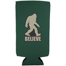 Load image into Gallery viewer, Bigfoot Believe Slim Can Coolie