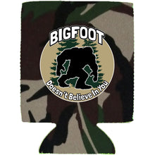 Load image into Gallery viewer, Bigfoot Doesn't Believe In You Magnetic Can Coolie