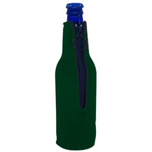 Load image into Gallery viewer, I Love Wieners Neoprene Zipper Beer Bottle Coolie