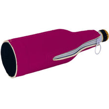 Load image into Gallery viewer, I'm Outdoorsy in that I Like Getting Drunk on Patios Zipper Beer Bottle With Opener