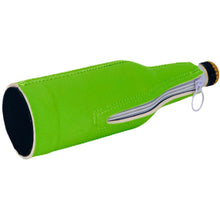 Load image into Gallery viewer, We All Need Something to Believe In. I Believe I'll Have Another Beer. Beer Bottle Coolie With Opener
