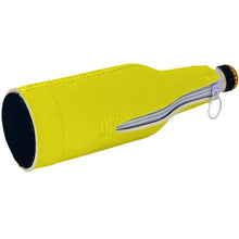 Load image into Gallery viewer, We All Need Something to Believe In. I Believe I'll Have Another Beer. Beer Bottle Coolie With Opener