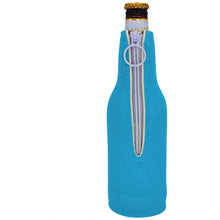 Load image into Gallery viewer, I Love Wieners Neoprene Zipper Beer Bottle Coolie
