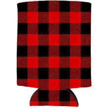 Load image into Gallery viewer, Buffalo Check Flannel Pattern Can Coolie
