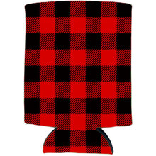 Load image into Gallery viewer, Buffalo Check Flannel Pattern Can Coolie