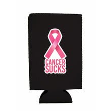 Load image into Gallery viewer, Cancer Sucks 16 oz. Can Coolie