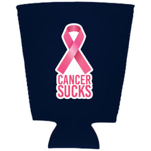 Load image into Gallery viewer, Cancer Sucks Neoprene Pint Glass Coolie