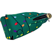 Load image into Gallery viewer, Christmas Lights Pattern Zipper Bottle Coolie