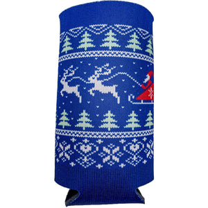 Christmas Sweater Pattern 16 oz. Can Coolie