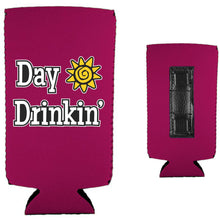 Load image into Gallery viewer, Day Drinkin Magnetic Slim Can Coolie